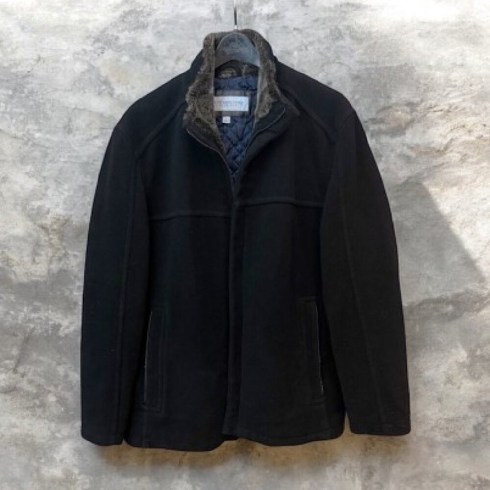 Marc New York by Andrew Marc "Brooks" Melton wool car coat - Size Large